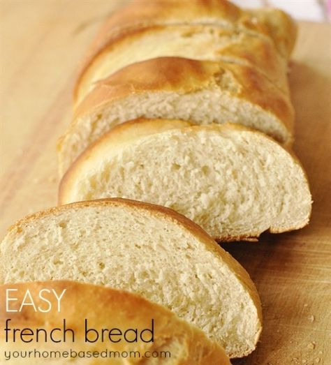 This french bread recipe is so easy to make. Who doesn't love the taste of homemade french bread? Make french bread quick with this recipe. Vegan Brioche, Easy French Bread, Easy French Bread Recipe, Homemade French Bread, Loaves Of Bread, French Bread Recipe, A Loaf Of Bread, Healthy Menu, Loaf Of Bread