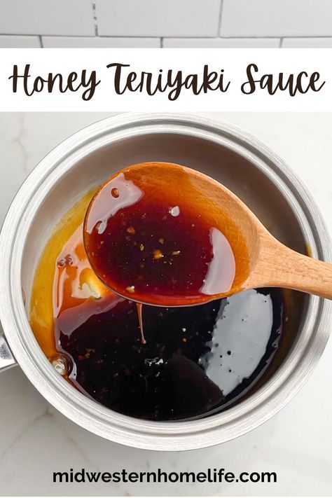 Honey Teriyaki Sauce Terriaki Sauce, Honey Teriyaki Sauce, Fish Dipping Sauce, Easy Teriyaki Sauce Recipe, Make Teriyaki Sauce, Cabbage Steaks Recipe, Teriyaki Wings, Sweet Teriyaki Sauce, Baked Teriyaki Chicken