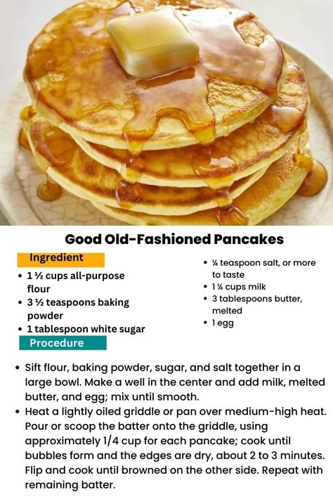 Delicious Homemade Pancakes – Insta Cooked Pankaces Recipes Easy Fluffy, How To Make Pancakes Fluffy, Homade Pancakes Recipe, Best Pancake Recipe From Scratch, How To Make Pancakes Easy Recipes, How To Make Fluffy Pancakes, How To Make Pancakes From Scratch, Home Made Pancakes Recipe, Homemade Pancakes Easy