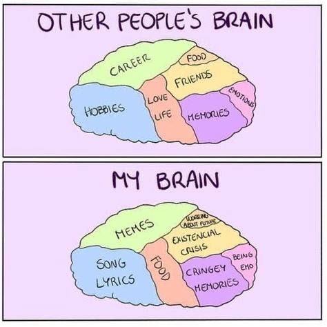 Brain Funny, Funny Charts, No Context, Funny Comic, Fresh Memes, My Brain, Really Funny Memes, Funny Facts, Funny Comics