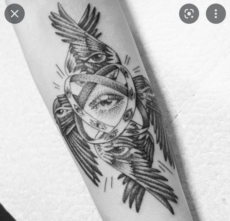 Seraphim Tattoo, Gothic Tattoos, Optical Illusion Tattoos, Illusion Tattoos, Think Tattoo, Heaven Tattoos, Surreal Tattoo, Throat Tattoo, Armband Tattoos