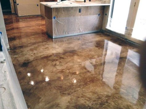 Top 50 Best Concrete Floor Ideas - Smooth Flooring Interior Designs Farm Kitchen Ideas, Concrete Floors Living Room, Finished Concrete Floors, Concrete Floors Diy, Concrete Floors In House, Epoxy Concrete Floor, Concrete Basement Floors, Acid Stained Concrete Floors, Garage Boden