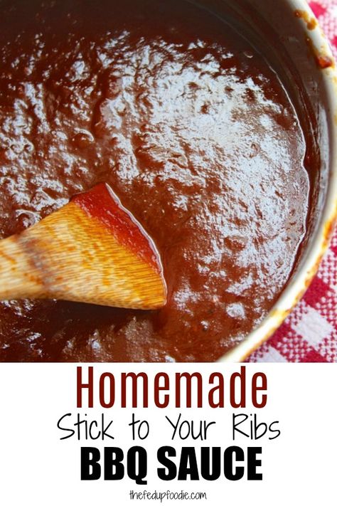 Ribs Bbq Sauce, Barbecue Sauce For Ribs, Diy Bbq Sauce, Bbq Rib Sauce, Homemade Barbeque Sauce, Bbq Sauce Homemade Easy, Make Bbq Sauce, Ribs Bbq, Homemade Bbq Sauce Recipe