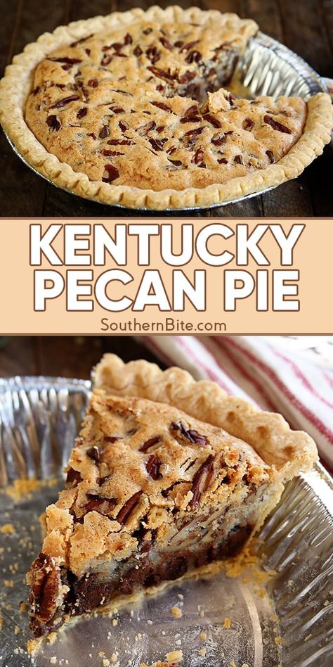 Pecan Sweets, Kentucky Pecan Pie, Pecan Galette, Vfw Auxiliary, Pecan Cream Pie, Chocolate Chip Pecan Pie, Thanksgiving Menus, Rhubarb Jelly, Chocolate Pecan Pie Recipe