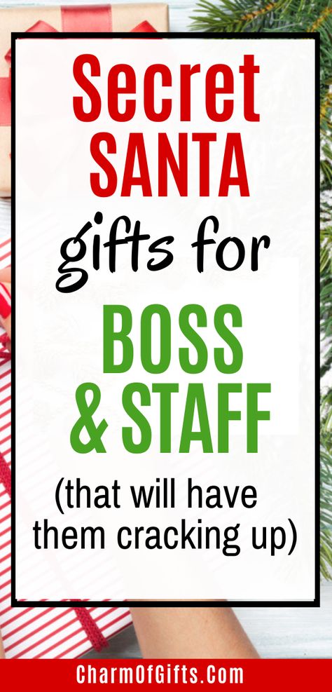 Here are some inexpensive and silly Secret Santa gifts that make holidays all the more fun at work. Small gifts that will make every type of coworker and boss laugh. Funny Gift For Coworkers, Secret Santa Homemade Gifts, Grinch Secret Santa Ideas, Co Workers Gift Ideas, Cute Secret Santa Gifts For Coworkers, Secret Santa Gag Gifts, Funny Work Christmas Gifts, Before Work After Work Gift Basket, Secret Santa $5 Gift Ideas