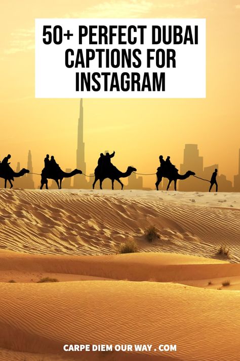 Dubai Captions For Instagram, Desert Quotes, Dubai Instagram Pictures, Dubai Quotes, Unique Captions, One Word Caption, Dubai Frame, Dubai Safari, Captions For Instagram Posts