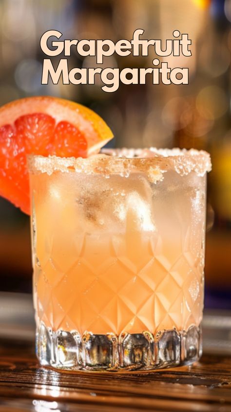 The Grapefruit Margarita is characterized by its delightful blend of sweet and sour flavors. The grapefruit juice provides a tangy sharpness, which is beautifully balanced by the agave syrup’s sweetness. #GrapefruitMargarita via @mybartender Margarita Simple Syrup, Agave Margarita Recipe, Margarita Flavors, Grapefruit Margarita Recipe, Pineapple Margarita Recipe, Grapefruit Margarita, Cottage Recipes, Flavored Margaritas, Grapefruit Cocktail