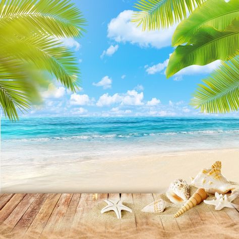 Summer beach background Summer Beach Background, Thomas Gibson, Foto Langka, Beach Illustration, Beach Background Images, Beach Images, Seascape Art, Beach Posters, Beach Background