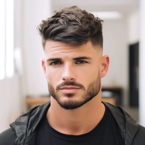 Modern Mens Haircuts, Real Human Hair Wigs, Wigs Brown, Brown Hair Men, Hair Man, Mens Hairstyles Medium, Real Hair Wigs, Men's Haircuts, Men's Hairstyles