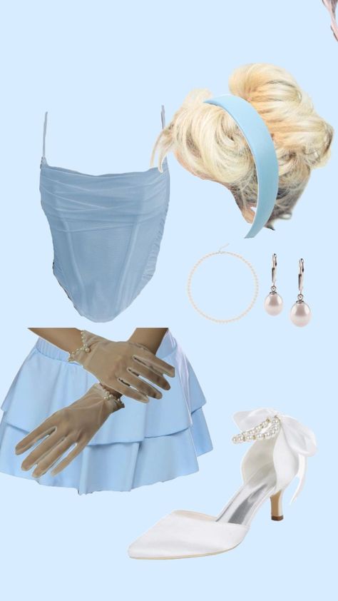 cinderella halloween costume Diy Cinderella Costume, Disney Princess Halloween Costumes, Cinderella Halloween Costume, Disney Princess Halloween, Disney Princess Costumes, Duo Costumes, Princess Halloween Costume, Halloween Coustumes, Cinderella Costume