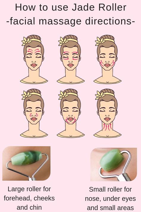 Micro Roller How To Use, Jade Roller Double Chin, Jade Roller How To Use Double Chin, Jade Face Roller, Skin Roller, Roller For Face, Facial Massage Routine, Facial Routines, Skin Face Mask