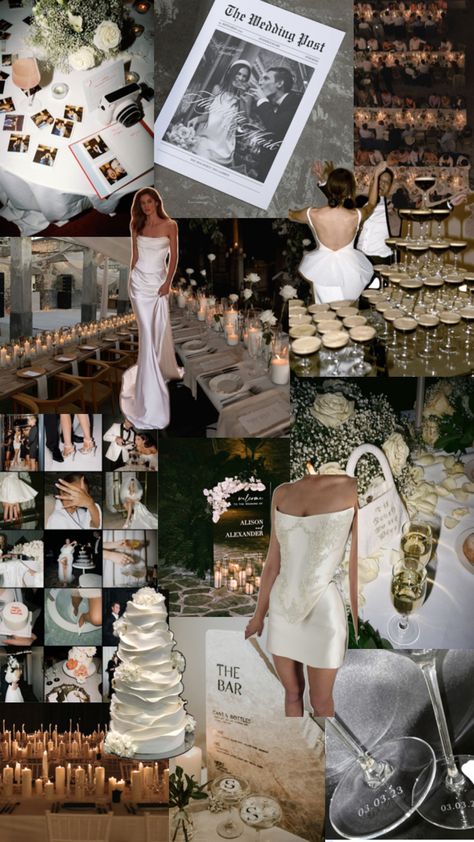 Dior Themed Wedding, Elegant February Wedding, Elegant Wedding Mood Board, Classic Wedding Moodboard, New Money Wedding Aesthetic, European Chic Wedding, Godfather Wedding Theme, Cool Wedding Aesthetic, Vintage Wedding Theme Elegant