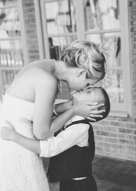 Groom And Sons Wedding Pictures, Bride And Step Son Pictures, Second Marriage Photos Wedding Pics, Mom Son Wedding Pictures, First Look With Son Wedding, Bride And Son First Look, Bride And Sons Wedding Pictures, Bride And Son Wedding Photos, Son In Wedding Ideas