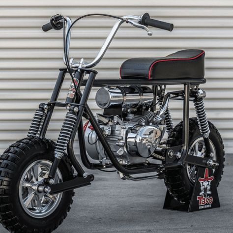 Electric Mini Bike, Coleman Mini Bike Custom, Mini Chopper Motorcycle, Custom Mini Bike, Motorcycle Towing, Mini Motorbike, Diy Go Kart, Mini Chopper, Electric Motorbike