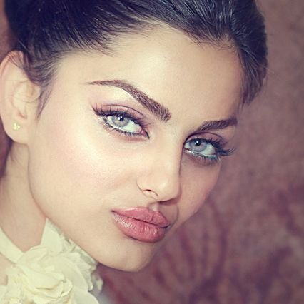 Mahlagha Jaberi Mahalagha Jaberi, Persian Model, Mahlagha Jaberi, Exotic Makeup, Behind Blue Eyes, Fancy Hair, Belle Silhouette, Most Beautiful Eyes, Unique Faces