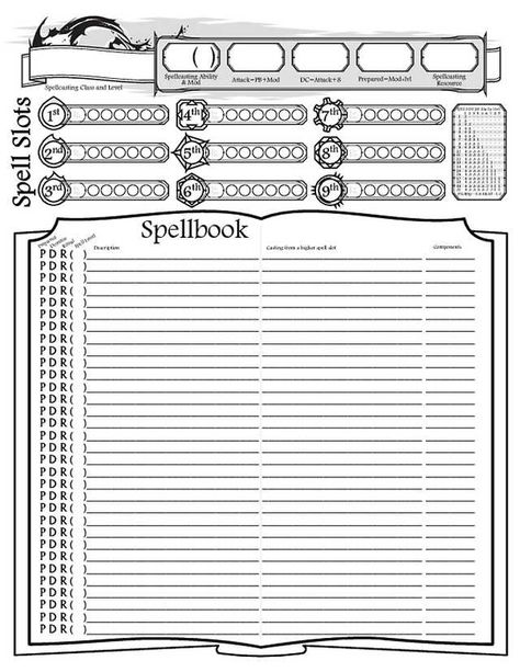 D&D5e Character sheets - Imgur Spell Sheet 5e, Dnd Character Spell Sheet, Dnd Character Sheet Spells, 5e Spell Sheet, Dnd 5e Spell Sheet, Dnd Companion Sheet, Dungeons And Dragons Sheets, How To Fill Out A Dnd Character Sheet, Dnd Inventory Sheet