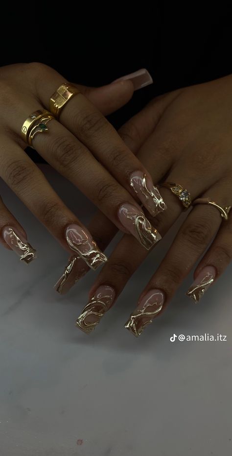 Glow Nails, Classy Acrylic Nails, Unique Acrylic Nails, Mia 3, Bling Acrylic Nails, Square Acrylic Nails, Fire Nails, Funky Nails, Pretty Acrylic Nails