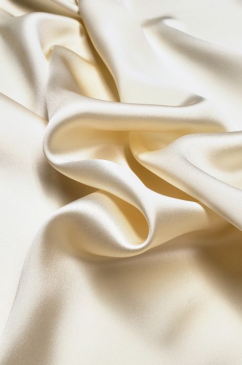 Silk Fabric Aesthetic, Types Of Satin Fabric, Satin Colors Fabric, Elegant White Silk Fabric With Embroidery, Luxury Satin Wedding Fabric, Silk Fabric Texture, Fabric Movement, Wedding Silk Fabric With Satin Finish, Dress Fabric Material