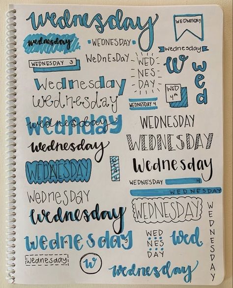 61 Best Bujo Weekday Titles for Inspiration - atinydreamer Bujo Titles, Journal Titles, Bullet Journal Titles, Bujo Doodles, Annotated Bibliography, Bullet Journal Font, Creating A Bullet Journal, Journal Fonts, Bullet Journal Mood Tracker Ideas