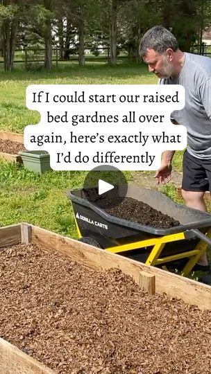 Fill A Raised Garden Bed, Raised Bed Garden, Raised Bed, Garden Bed, Raised Beds, Raised Garden, Raised Garden Beds, Me When, Garden Beds