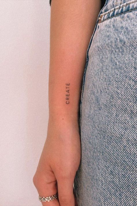 Small Name Tattoo, Inner Wrist Tattoos, Wrist Tattoos Words, Amor Tattoo, Small Wave Tattoo, Side Wrist Tattoos, Name Tattoos On Wrist, Meaningful Wrist Tattoos, Tiny Wrist Tattoos