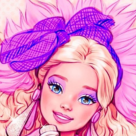 Jennifer Gheduzzi on Instagram: "A quick Barbie and The Rockers illo for the #vintagebarbieredraw - Are you excited for the #barbiemovie this month? Did you have this doll or the alternate version? Or did you have….a Jem doll? 😅 . . . #barbie #barbieart #toydesigner #barbiedoll #mattel #barbieandtherockers #redraw" Artist Barbie, Barbie Artwork, 80s Dolls, Rocker Makeup, Barbie Illustration, Barbie Drawings, Barbie And The Rockers, Barbie Hands, Jem Doll