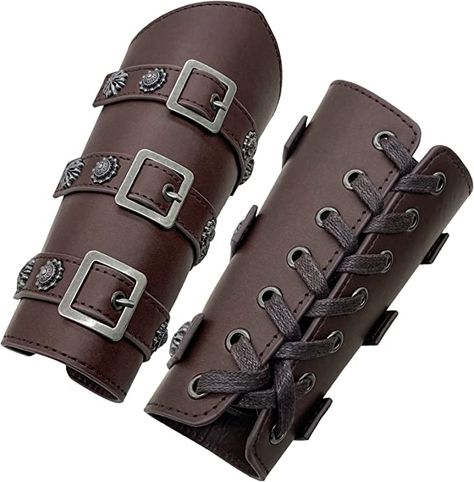 Arm Bracers, Arm Guards, Viking Armor, Leather Bracers, Larp Armor, Gifts For Hubby, Cosplay Armor, Arm Guard, Larp Costume