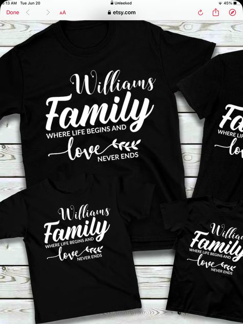 Family Reunion Outfit, Diy Shirt Printing, Family Shirt Design, Cruise Ideas, Family Shirts Matching, Valentines Mugs, Cricut Craft, Shirt Printing, Cricut Craft Room