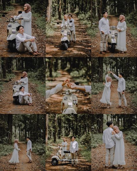 Ide Prewedding Casual, Konsep Prewedding Outdoor Casual, Prawedding Konsep Outdoor, Konsep Prewedding Outdoor, Pose Prewedding Outdoor, Ide Prewedding, Wedding Shoot Ideas, Prenup Photos Ideas, Foto Pertunangan