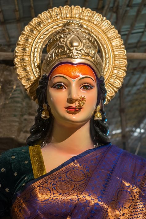 Maa Durga Navratri Photography, Navratri 2023, Durga Photo, Maa Durga Photo, Durga Mata, Durga Ji, Creative Commons Images, Festivals Of India, Durga Images