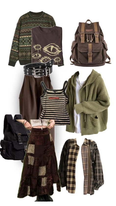 Grunge, hippie, patch. Grunge Hippie Outfits, Gremlincore Outfits, Hippie Aesthetic Outfit, Grunge Outfit Ideas, Goblincore Outfits, Grunge Hippie, Slay Outfits, Mode Hippie, Grunge Outfit