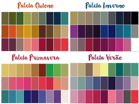 Colorimetria: descubra a sua paleta de cores - Brasil Travel News True Spring Palette, Dreamcatcher Wallpaper, True Spring, Spring Palette, Make Up Inspo, Deep Winter, Color Harmony, Bullet Journal Doodles, Journal Doodles