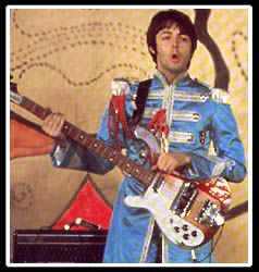 https://www.talkbass.com/attachments/40013-jpg.2502968/ Paul Mccartney 1964, Paul Beatles, Beatles Performing, Young Paul Mccartney, Bass Guitar Quotes, Elvis Costume, Beatles Sgt Pepper, The Beatles 1, Guitar Guy