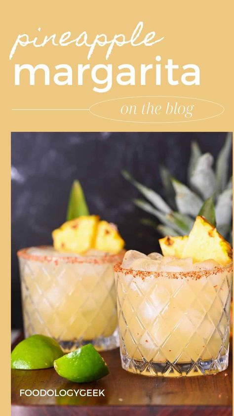 Ready for a taste of the tropics? Try our simple Pineapple Margarita recipe - perfect for any occasion! Pineapple Margarita Recipe, Lime Margarita Recipe, Malibu Pineapple, Best Margarita Recipe, Flavored Margaritas, Easy Margarita, Pineapple Margarita, Pineapple Cocktail, Ripe Pineapple