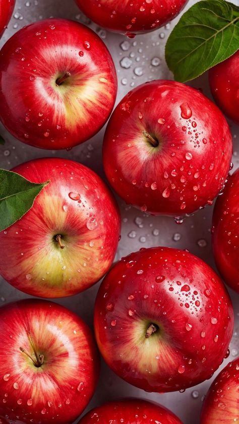 Apple Fruit Wallpaper Aesthetic, Apple Fruit Aesthetic, Apple Fruit Wallpaper, Apple Aesthetic Fruit, Red Apple Wallpaper, Apples Aesthetic, Minimalist Wallpaper Phone, Apple Picture, Attractive Wallpapers