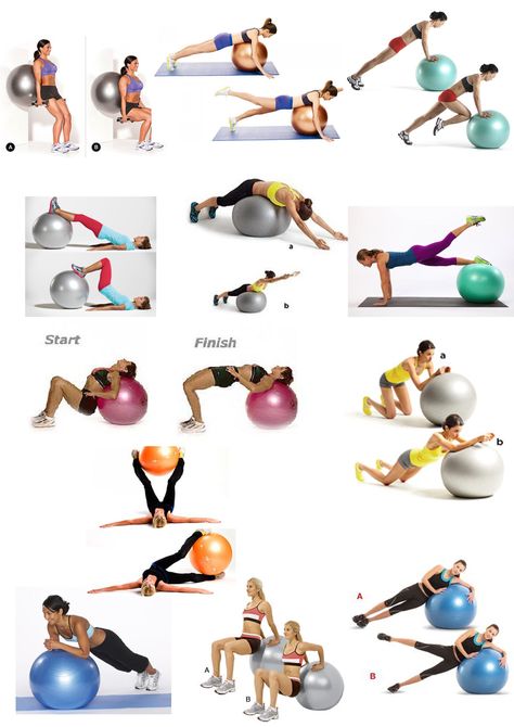 Fit Ball Exercises, Fitball Exercises, Pilates Ball Exercises, Balance Ball Exercises, Swiss Ball Exercises, Forward Head Posture Exercises, Yoga Ball Exercises, Pilates Ball, Stability Ball Exercises