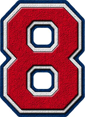 Presentation Alphabets: Cardinal Red, White & Royal Blue Varsity Numeral 8 Roblox Number, Gucci Wallpaper Iphone, Red White Royal Blue, Number Fonts, Instructional Technology, University Of South Florida, Varsity Letter, Alphabet Design, Numbers Font