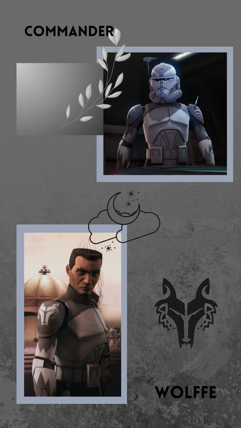 Commander Wolffe, Wallpapers