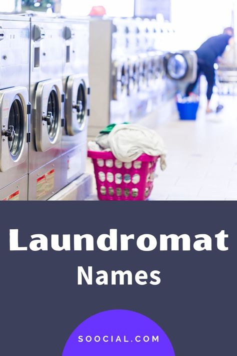 Laundromat Business, New Business Names, Vending Machine Business, Laundry Business, Follow Your Passion, Wash And Fold, Laundry Mat, Credit Repair, Vending Machine