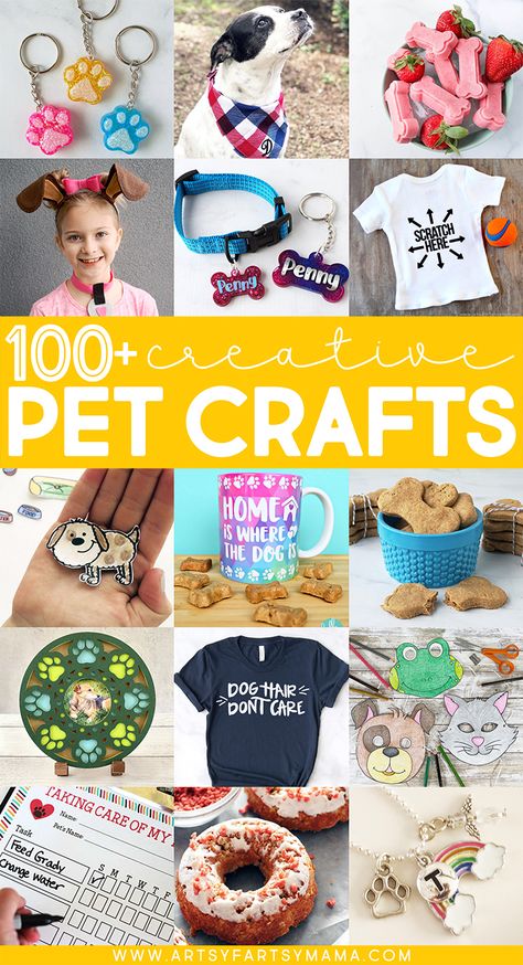 100+ Creative Pet Crafts | artsy-fartsy mama Crafts For Pets To Sell, Diy Pet Crafts To Sell, Dog Crafts To Sell, Homemade Dog Toothpaste, Diy Dog Shampoo, Paracord Dog Collar, Pet Crafts, Pet Wreath, Dogs Diy Projects