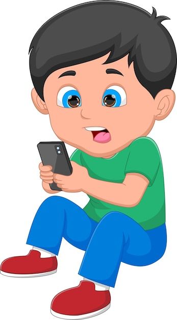 Using Phone Drawing, Cartoon Telephone, Telescope Drawing, Phone Drawing, Phone Cartoon, Play Phone, Cartoon Characters Sketch, Kids Phone, Mobiles For Kids