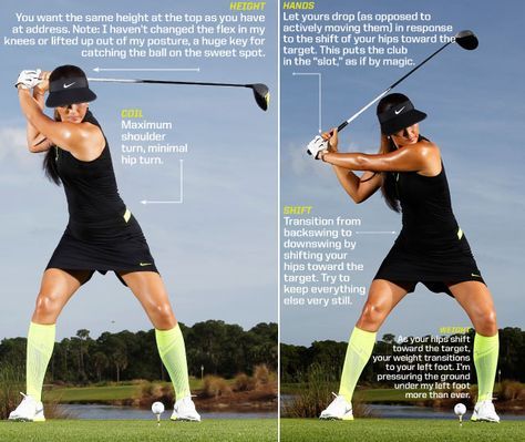 Michelle Wie, Golf School, Golf Drills, Golf Rules, Golf Tips For Beginners, Womens Golf Fashion, Golf Drivers, Golf Exercises, Golf Instruction