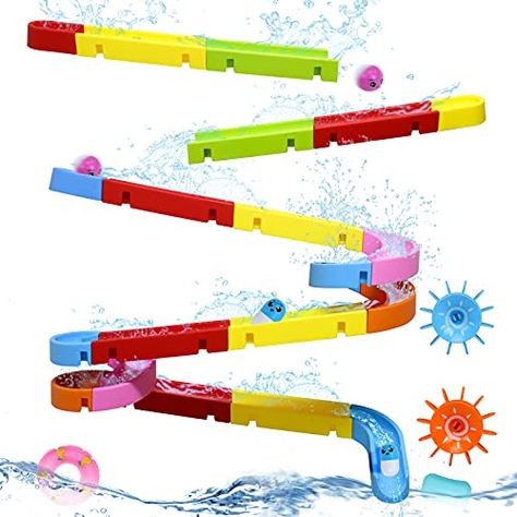 Diy Bath Toys, Diy Slides, Kids Bath Toys, Tub Toys, Bath Toys For Toddlers, Toddler Bath, Bathtub Toys, Diy Toddler, Bath Time Fun