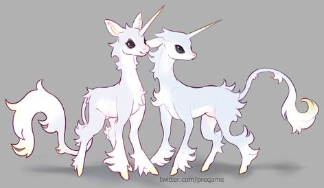 Magical Creatures Drawings, Creature Concept Art Monsters, Cute Creature Concept Art, Unicorn Character Design, Fantasy Creature Concept Art, Cute Mythical Creatures, Cute Fantasy Animals, Cool Mythical Creatures, Fantasy Creature Design