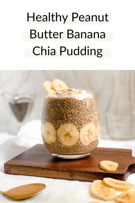 Easy Grab And Go Breakfast, Banana Chia Seed Pudding, Chia Pudding Recipes Healthy, Chia Pudding Breakfast, Overnight Chia Pudding, Banana Chia Pudding, Chia Pudding Recipe, Fruit Recipes Healthy, Refined Sugar Free Recipes