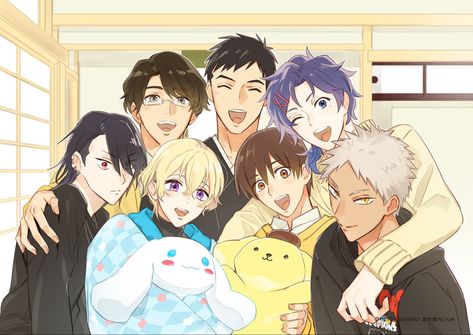 sanrio danshi Characters With Pink Hair, Sanrio Boys, Sanrio Danshi, Fruits Basket Anime, Hello Kitty Characters, Sanrio Characters, Funny Anime Pics, Anime Comics