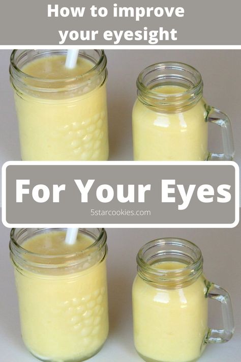 For Your Eyes Only and More or Fix Your Health. If you are looking for natural ways to take care of your eyes, skin, hair or your health we have recipe for you. The ingredients are simple. Just 4 of them. Enjoy and share this recipe for busy life. #healthy #eyes #easyrecipes Food For Eye Health, Eye Health Remedies, Eye Health Food, Benefits Of Turmeric, Eye Sight, Body Wellness, Ginger And Cinnamon, Healthy Teas, Healthy Eyes