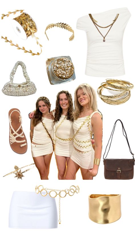 Greek goddess Halloween costume from my original pin Greek Goddess Halloween Costume, Greek Goddess Halloween, Greek Goddess Costume Halloween, Goddess Halloween Costume, Goddess Halloween, Halloween Fits, Greek Goddess Costume, Goddess Costume, Greek Goddess