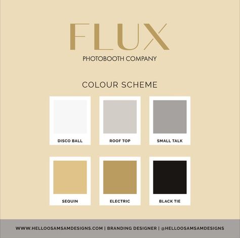 Logos, Grey Color Pallets, Silver Color Palette, Photo Booth Company, Black Color Palette, Menu Inspiration, Gold Color Palettes, Gold Palette, Gold Color Scheme