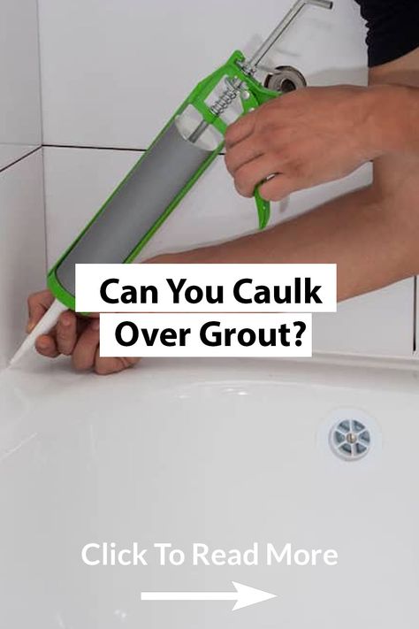 Caulking and grouting are two of the most used techniques in home improvement projects. Both can seal and protect surfaces from water, dirt, and other debris. But can you caulk over grout? Technically, you can caulk over grout, but it is not recommended. Kitchen Grout, Bathroom Caulk, Caulking Tips, Shower Grout, Bathroom Grout, Brown Tile, Bathtub Tile, Silicone Caulk, Old Bathroom